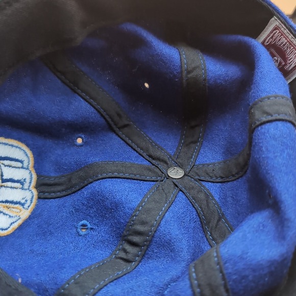 Milwaukee Brewers‎ American Needle Hat Cap Blue Yellow Men Fitted Large Wool MLB - Picture 7 of 10